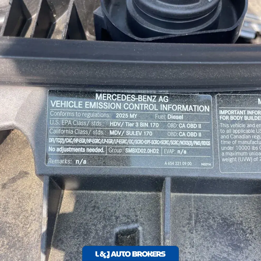 2025 Mercedes-Benz Sprinter 2500