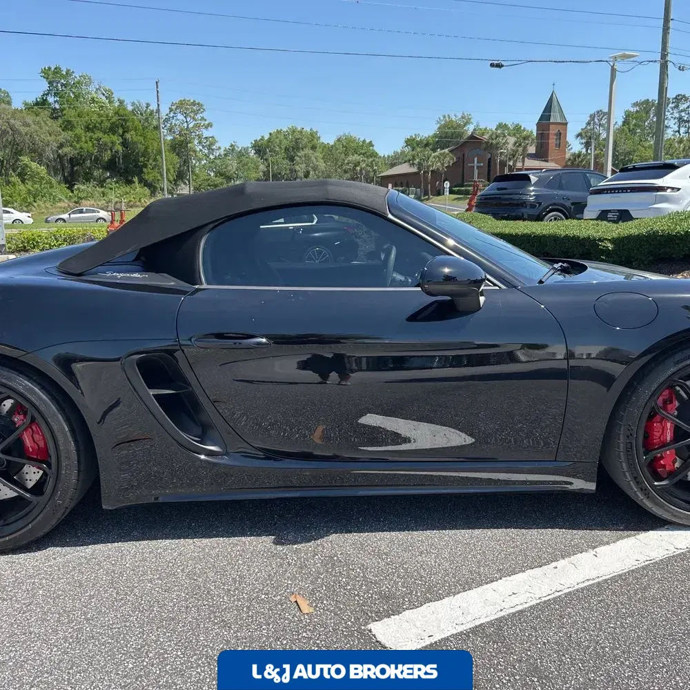 2022 Porsche 718 Boxster Spyder