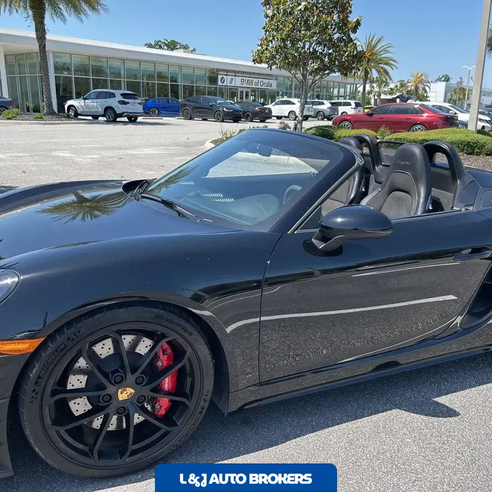 2022 Porsche 718 Boxster Spyder