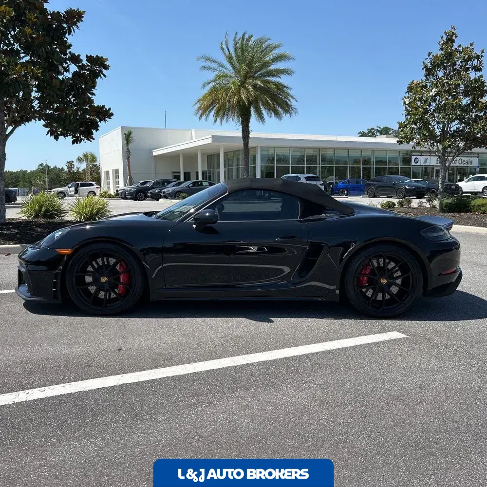 2022 Porsche 718 Boxster Spyder