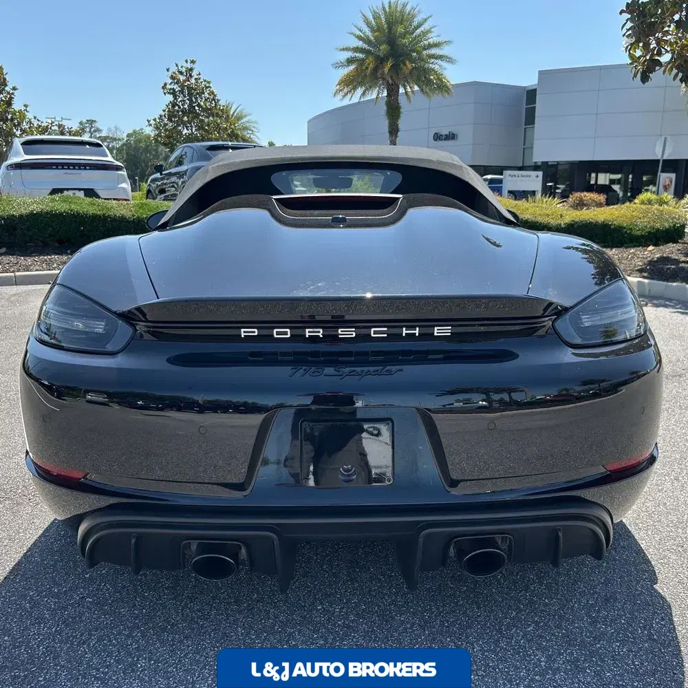 2022 Porsche 718 Boxster Spyder