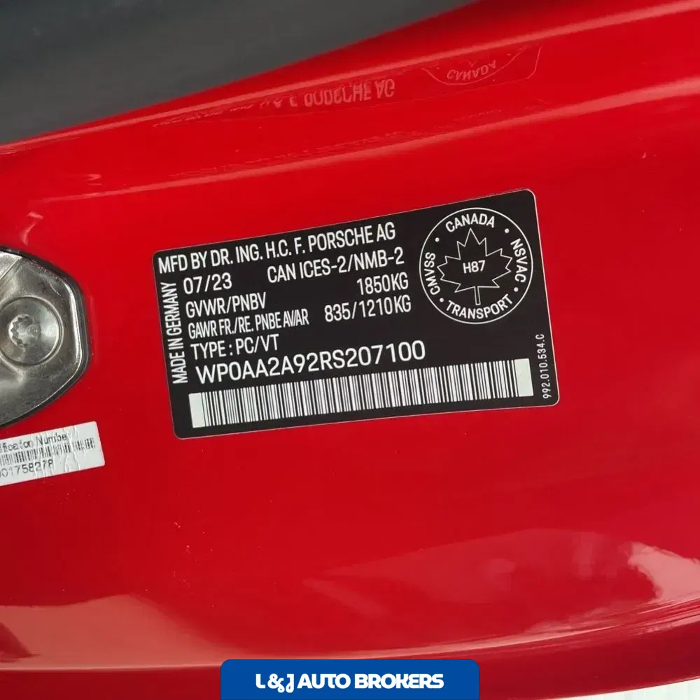 2024 Porsche 911 Carrera T
