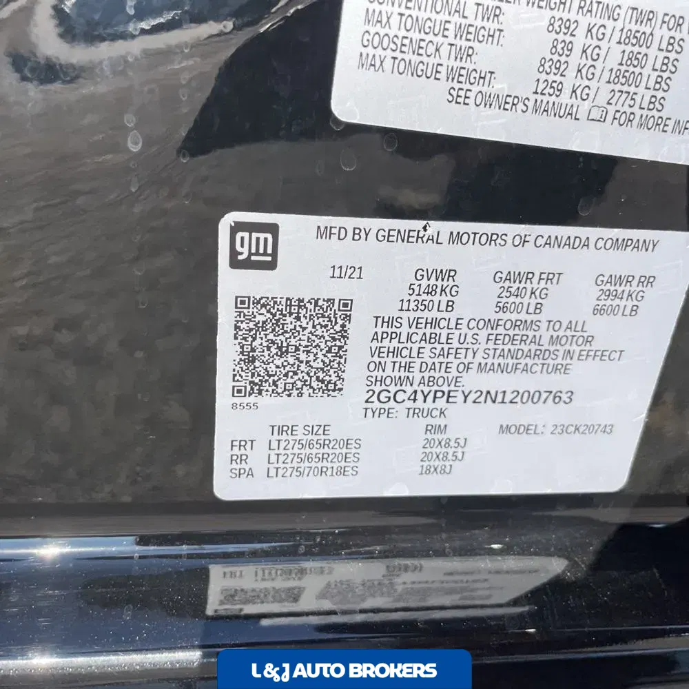 2022 Chevrolet Silverado 2500HD LTZ