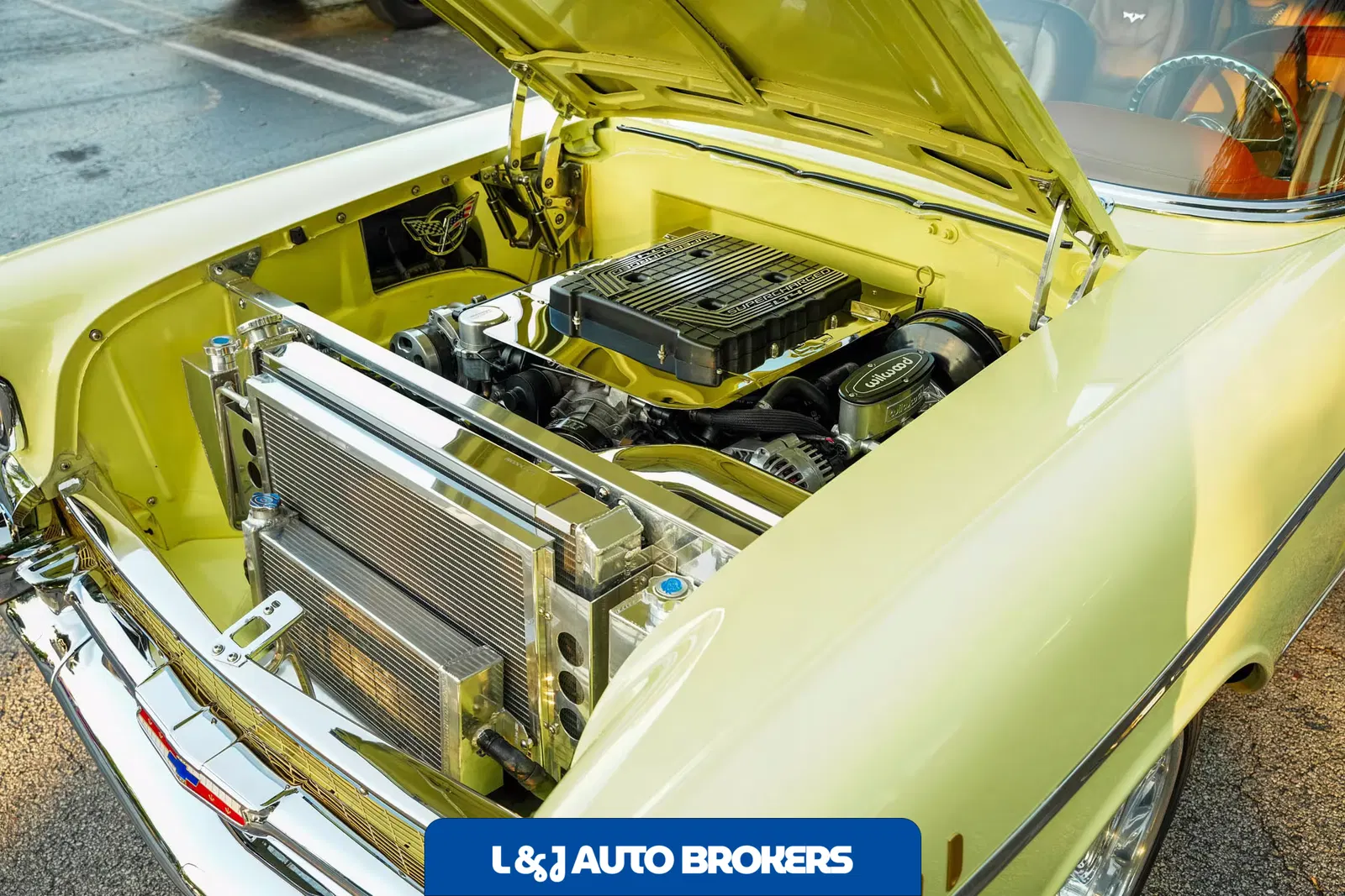 1957 Chevrolet Bel Air Restomod Supercharged LT4