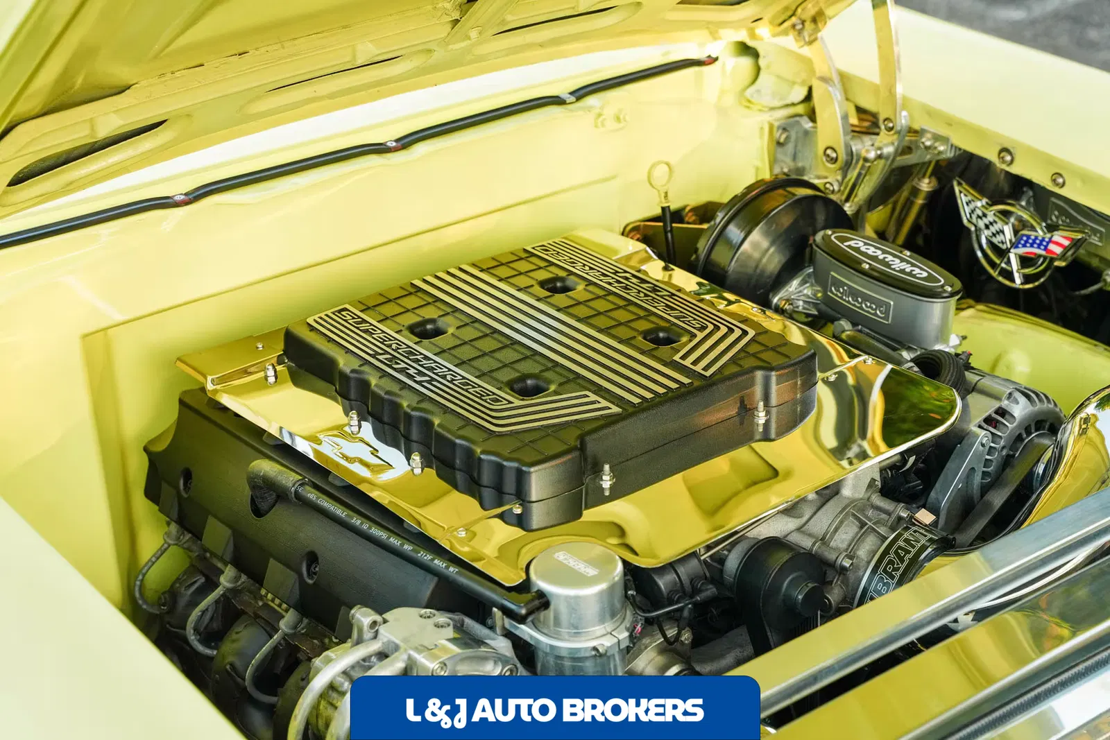 1957 Chevrolet Bel Air Restomod Supercharged LT4