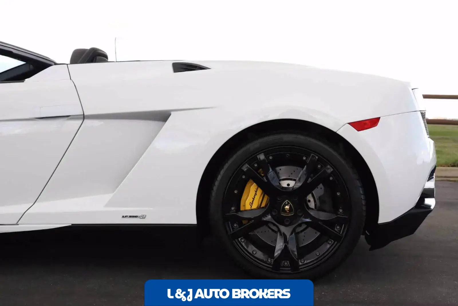 2013 Lamborghini Gallardo Spyder LP550-2