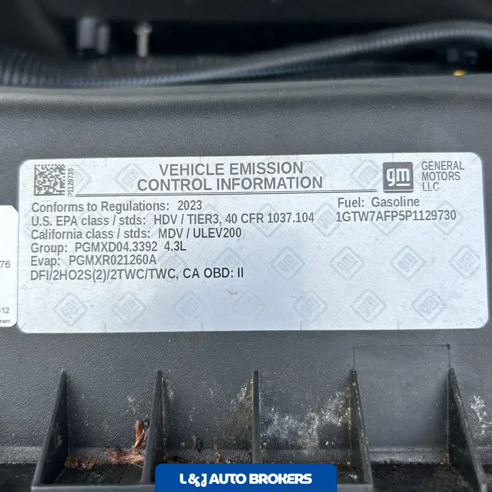 2023 GMC Savana 2500