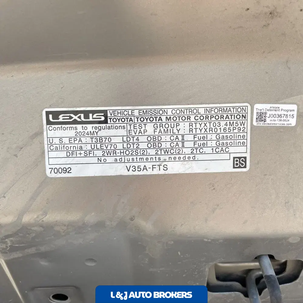 2024 Lexus LX 600 F SPORT Handling
