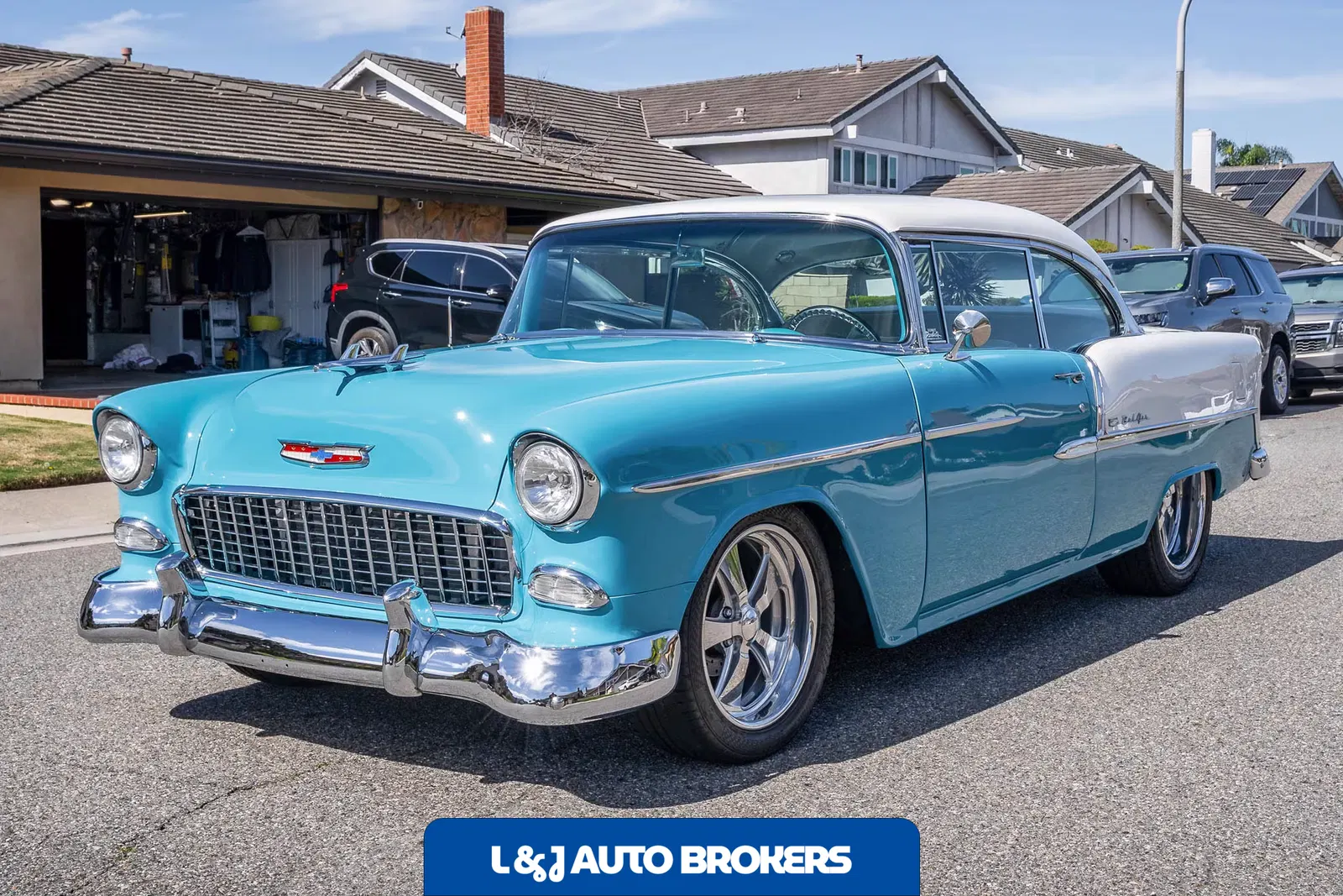 1955 Chevrolet Bel Air Sport Coupe Restomod Supercharged