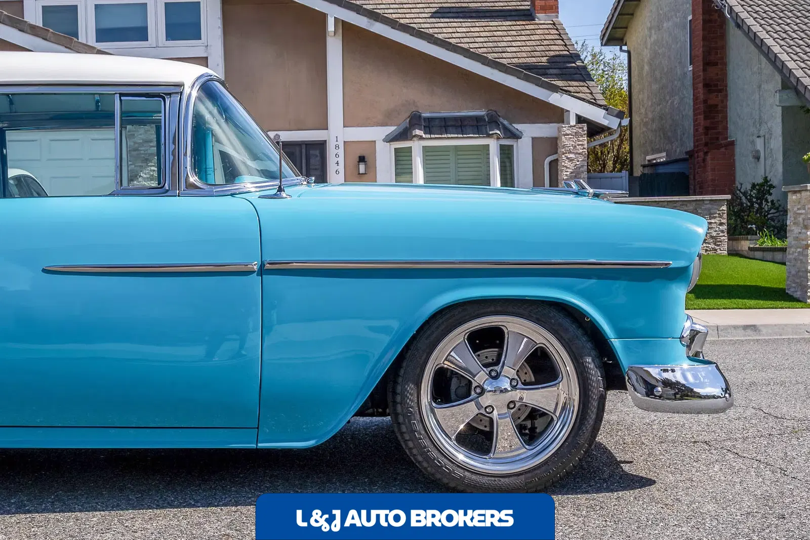 1955 Chevrolet Bel Air Sport Coupe Restomod Supercharged