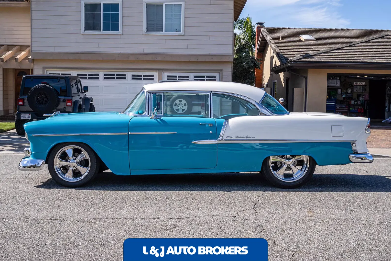 1955 Chevrolet Bel Air Sport Coupe Restomod Supercharged