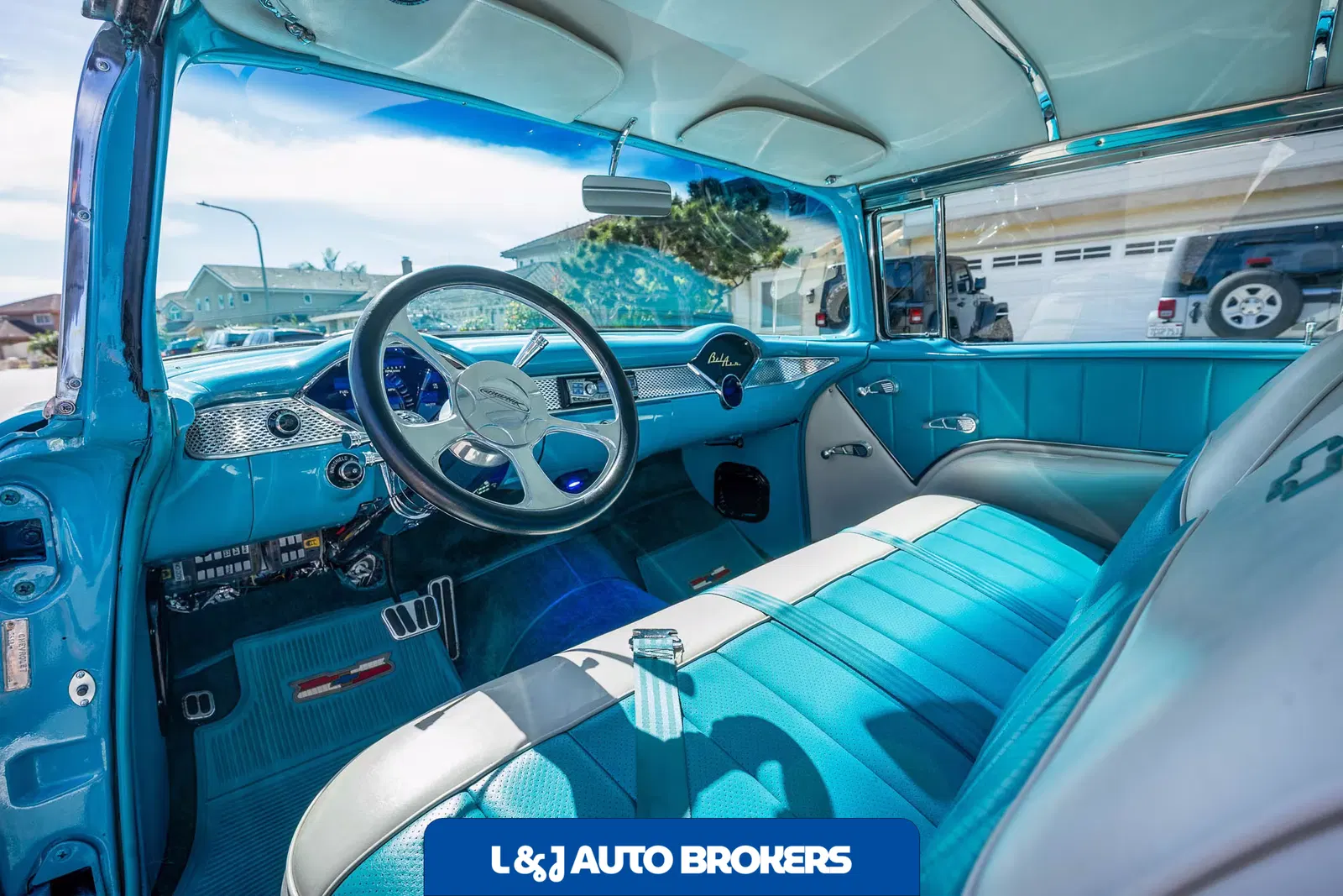 1955 Chevrolet Bel Air Sport Coupe Restomod Supercharged