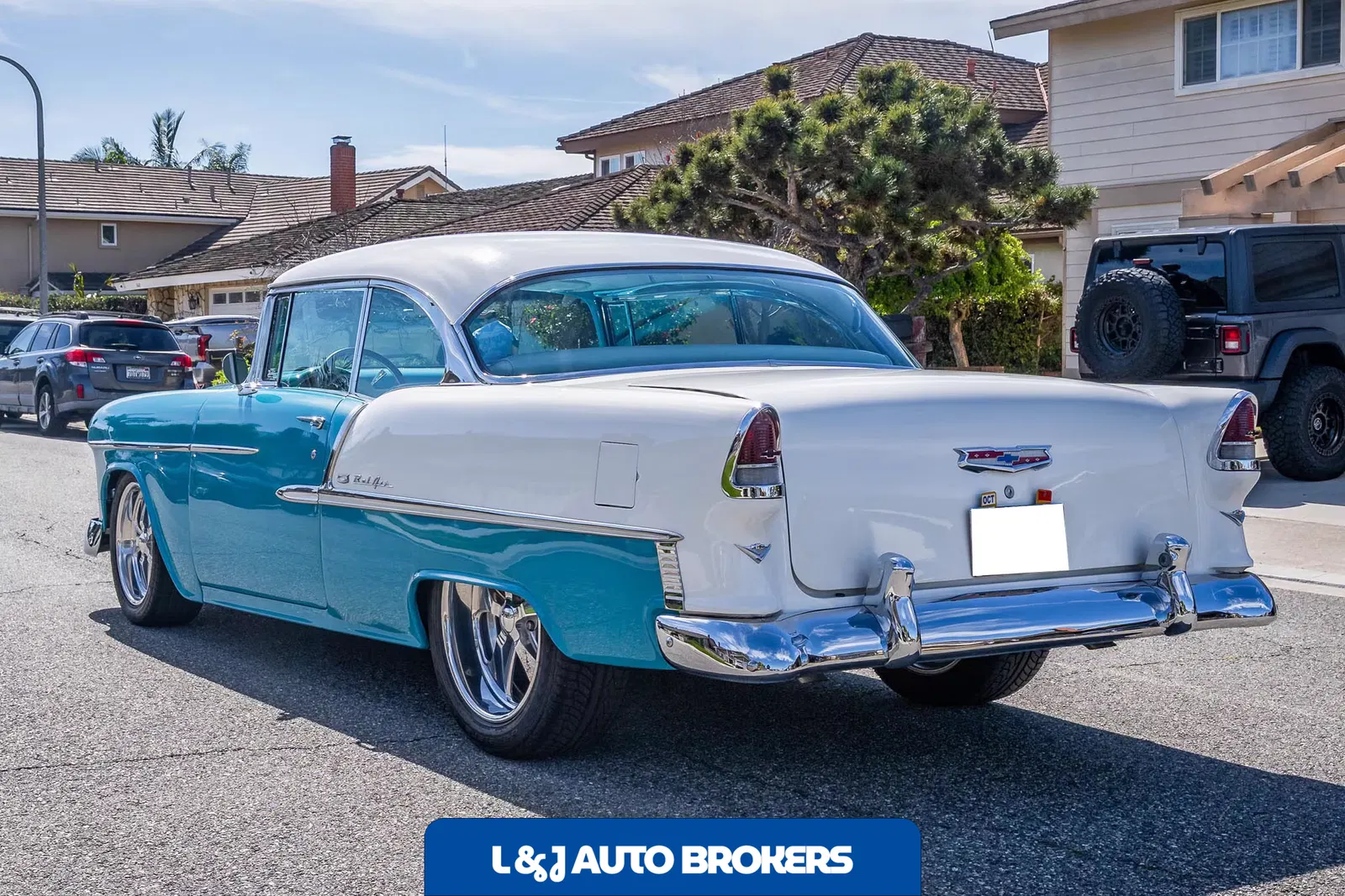 1955 Chevrolet Bel Air Sport Coupe Restomod Supercharged