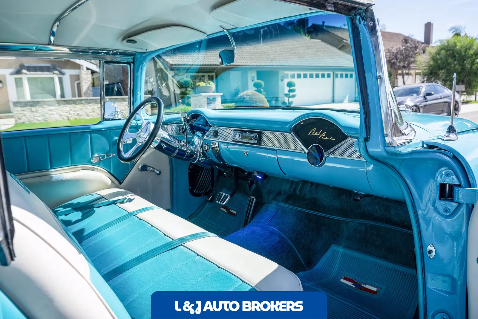 1955 Chevrolet Bel Air Sport Coupe Restomod Supercharged