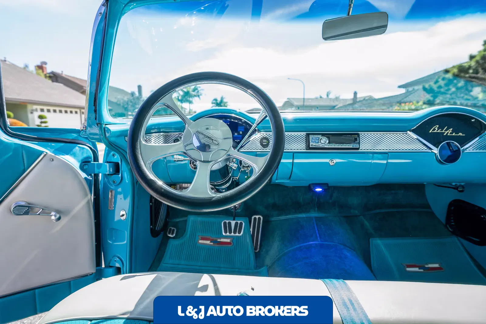 1955 Chevrolet Bel Air Sport Coupe Restomod Supercharged