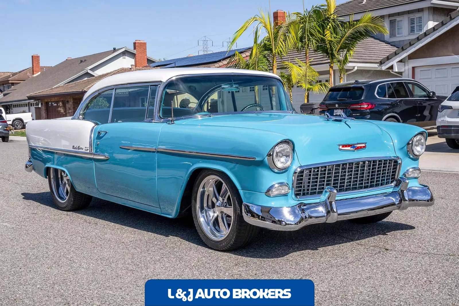 1955 Chevrolet Bel Air Sport Coupe Restomod Supercharged