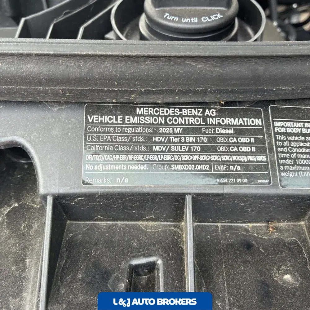2025 Mercedes-Benz Sprinter 2500