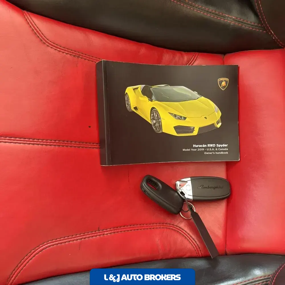 2017 Lamborghini Huracan LP 580-2 Spyder