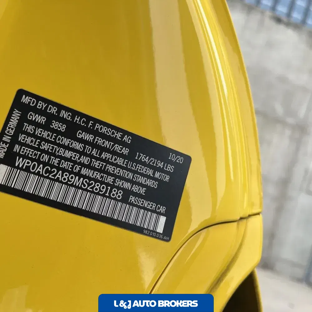 2021 Porsche 718 Cayman GT4