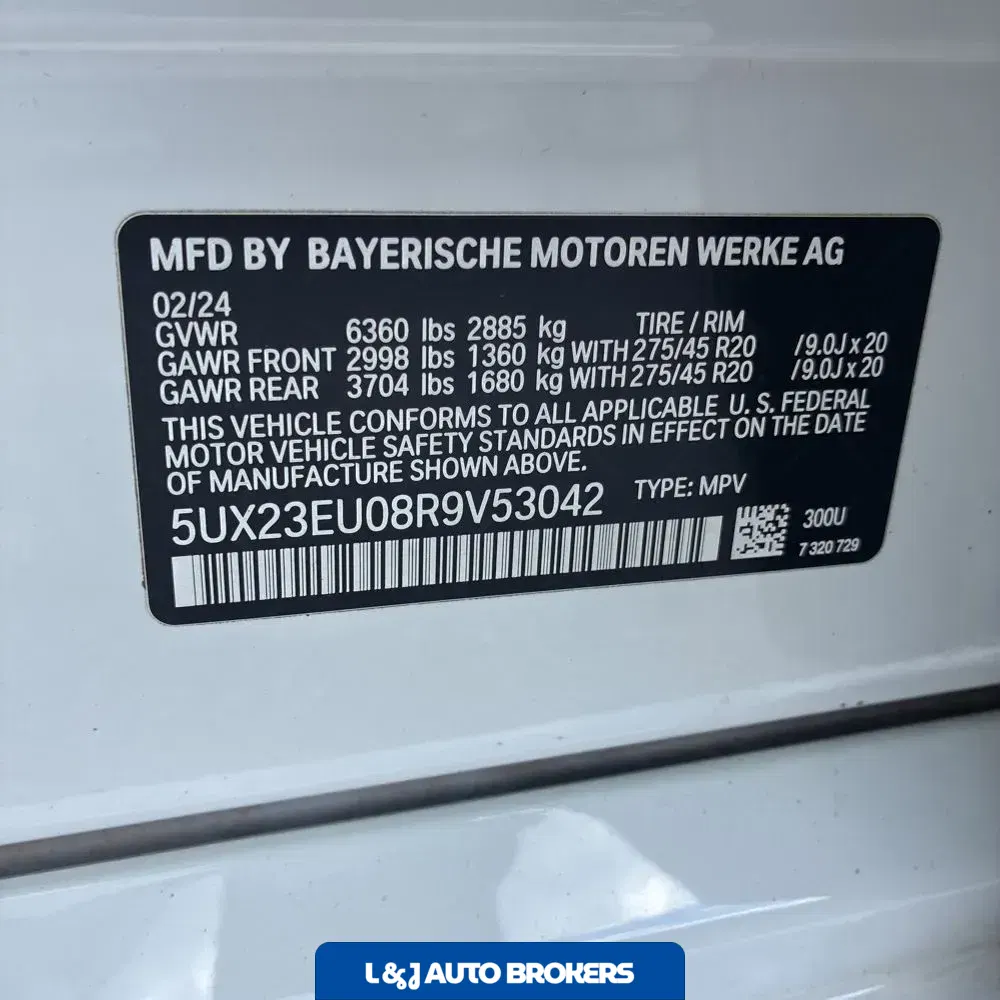 2024 BMW X5 XDrive40i