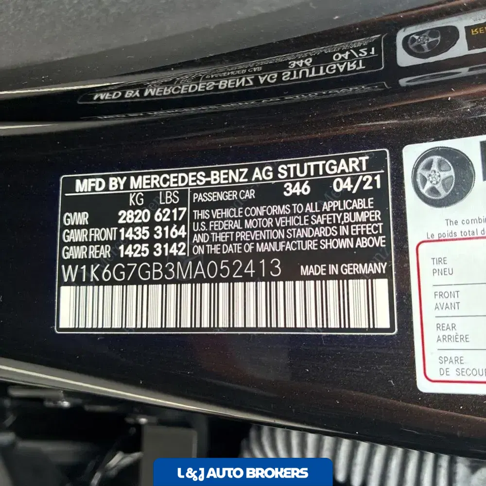 2021 Mercedes-Benz S-Class S 580 4MATIC