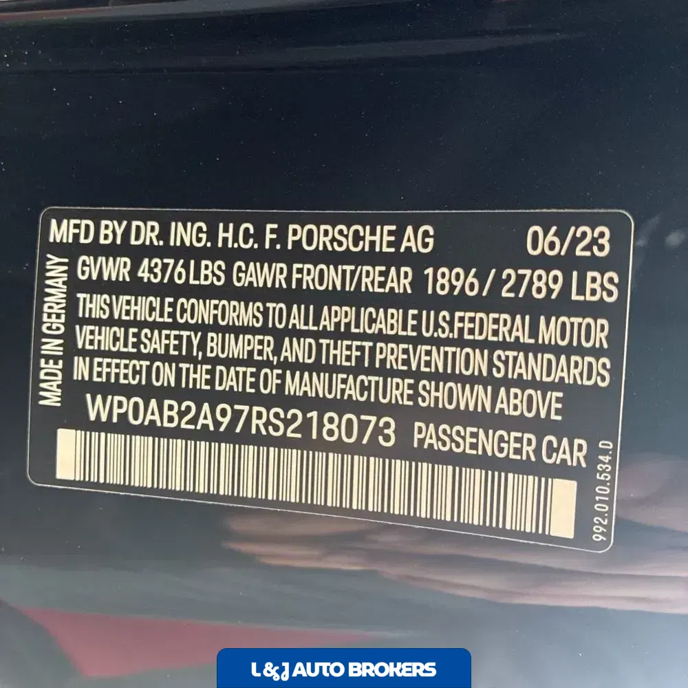 2024 Porsche 911 Carrera S
