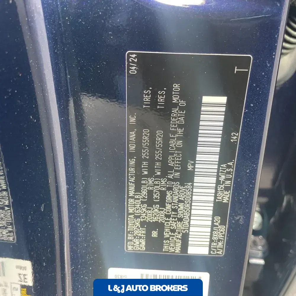 2024 Toyota Grand Highlander Hybrid MAX Platinum