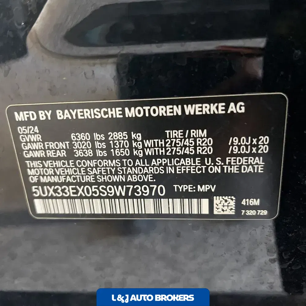 2025 BMW X6 XDrive40i