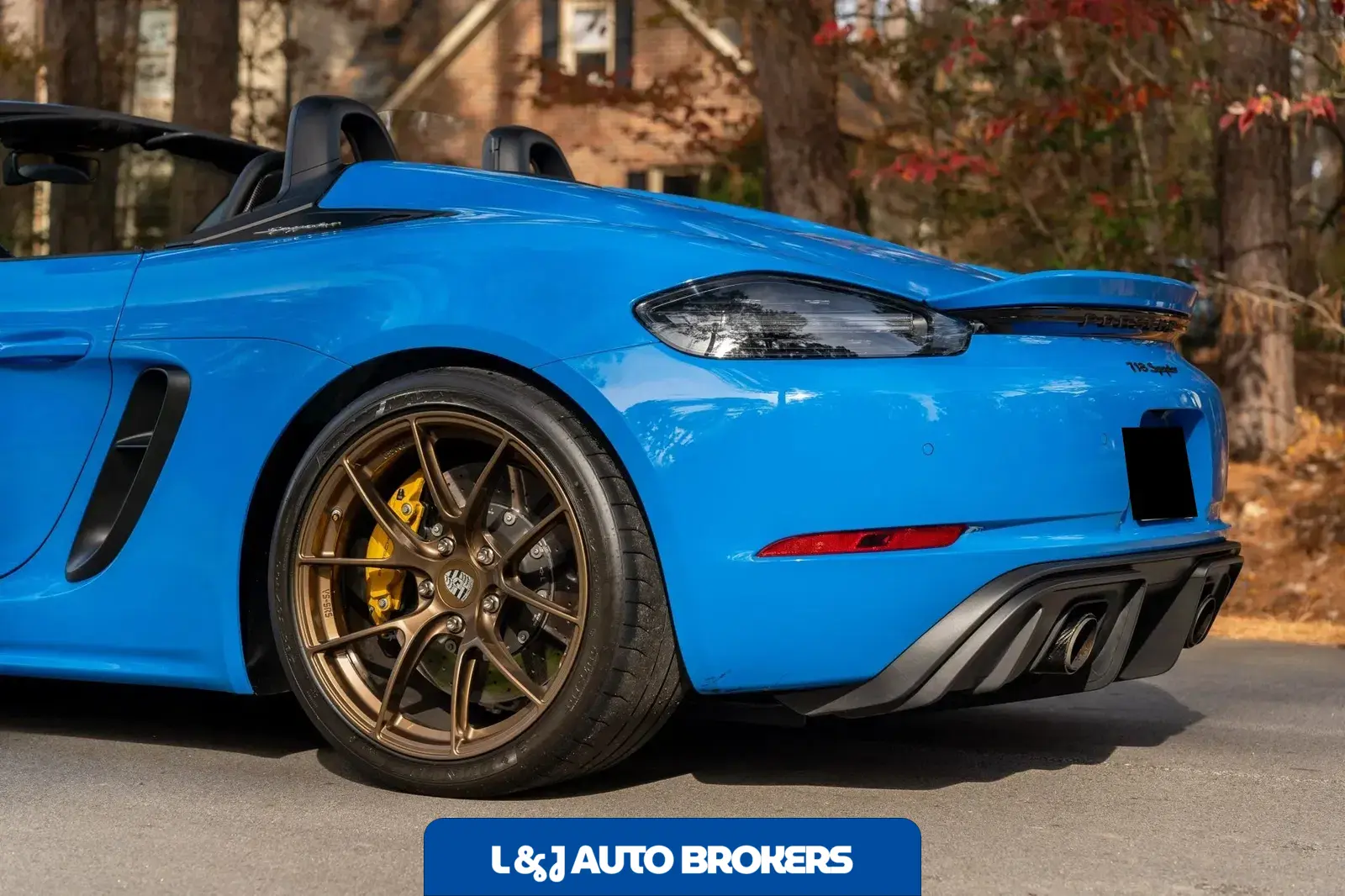 2022 Porsche 718 Spyder 6-Speed
