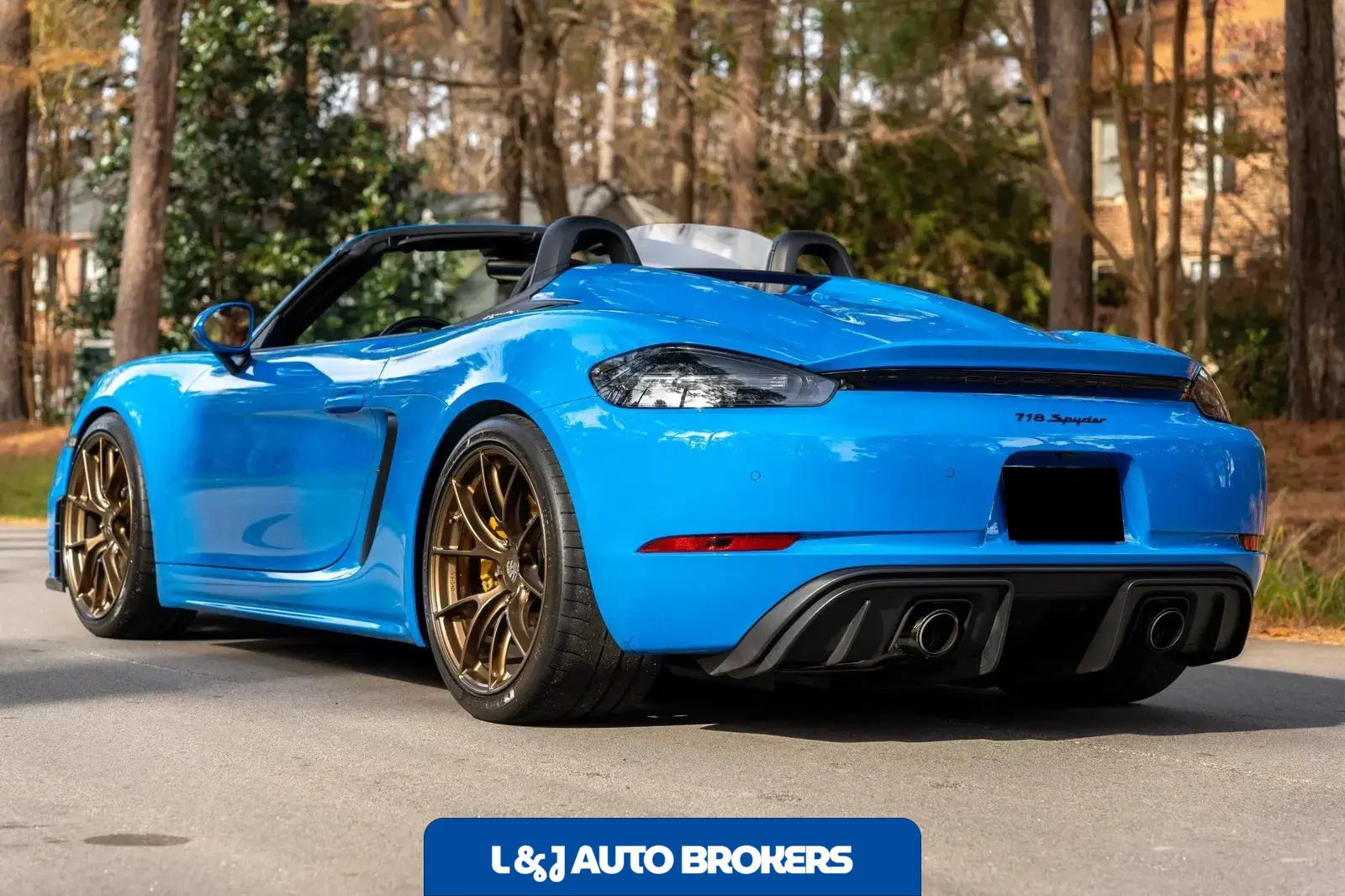 2022 Porsche 718 Spyder 6-Speed