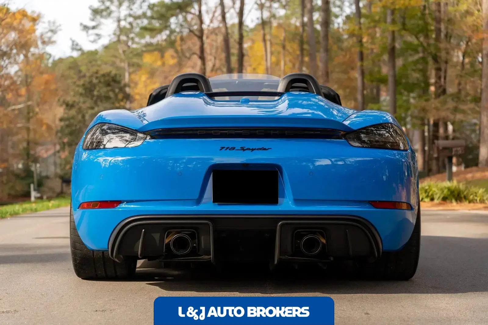 2022 Porsche 718 Spyder 6-Speed