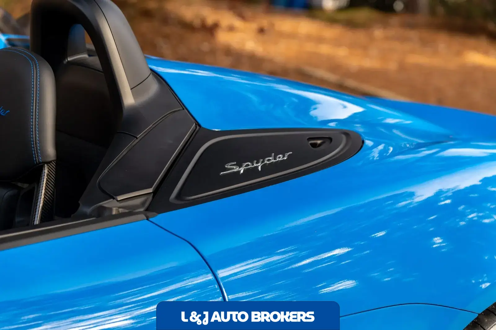 2022 Porsche 718 Spyder 6-Speed