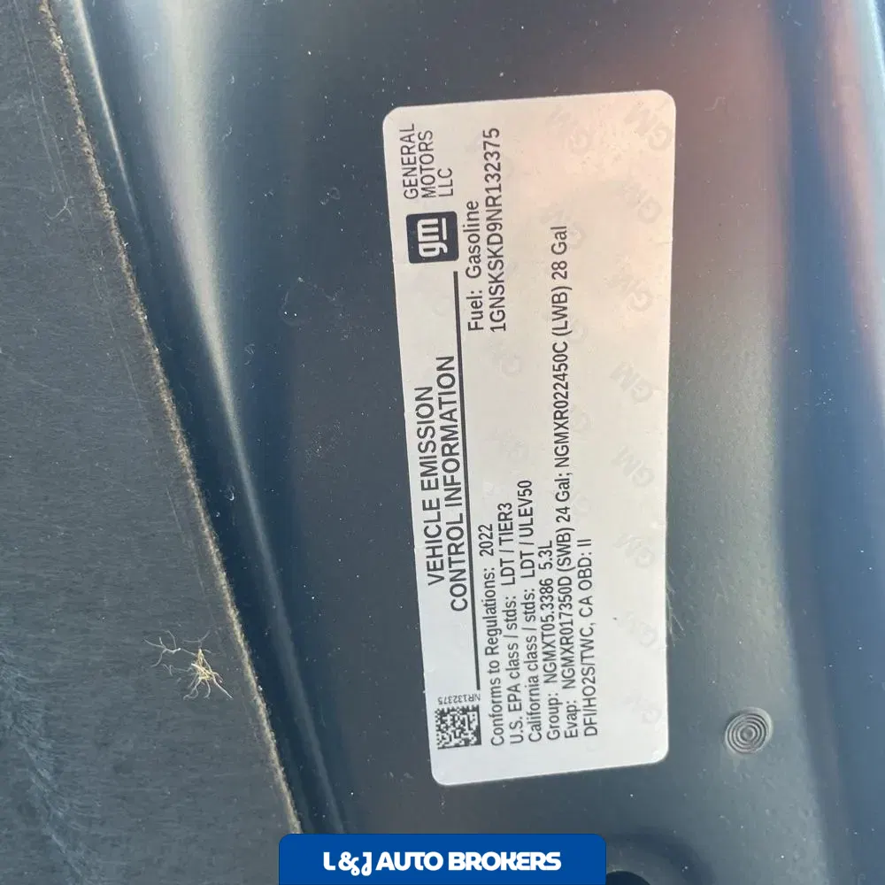 2022 Chevrolet Tahoe Premier