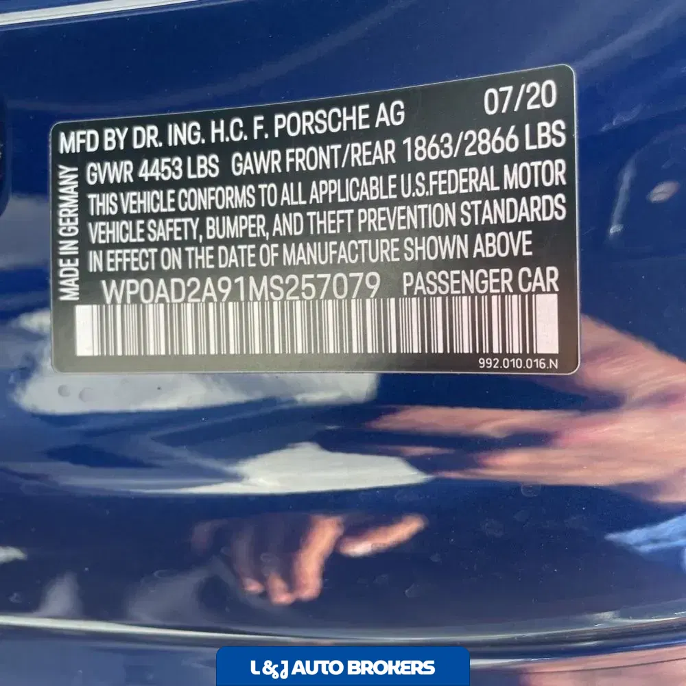 2021 Porsche 911 Turbo S