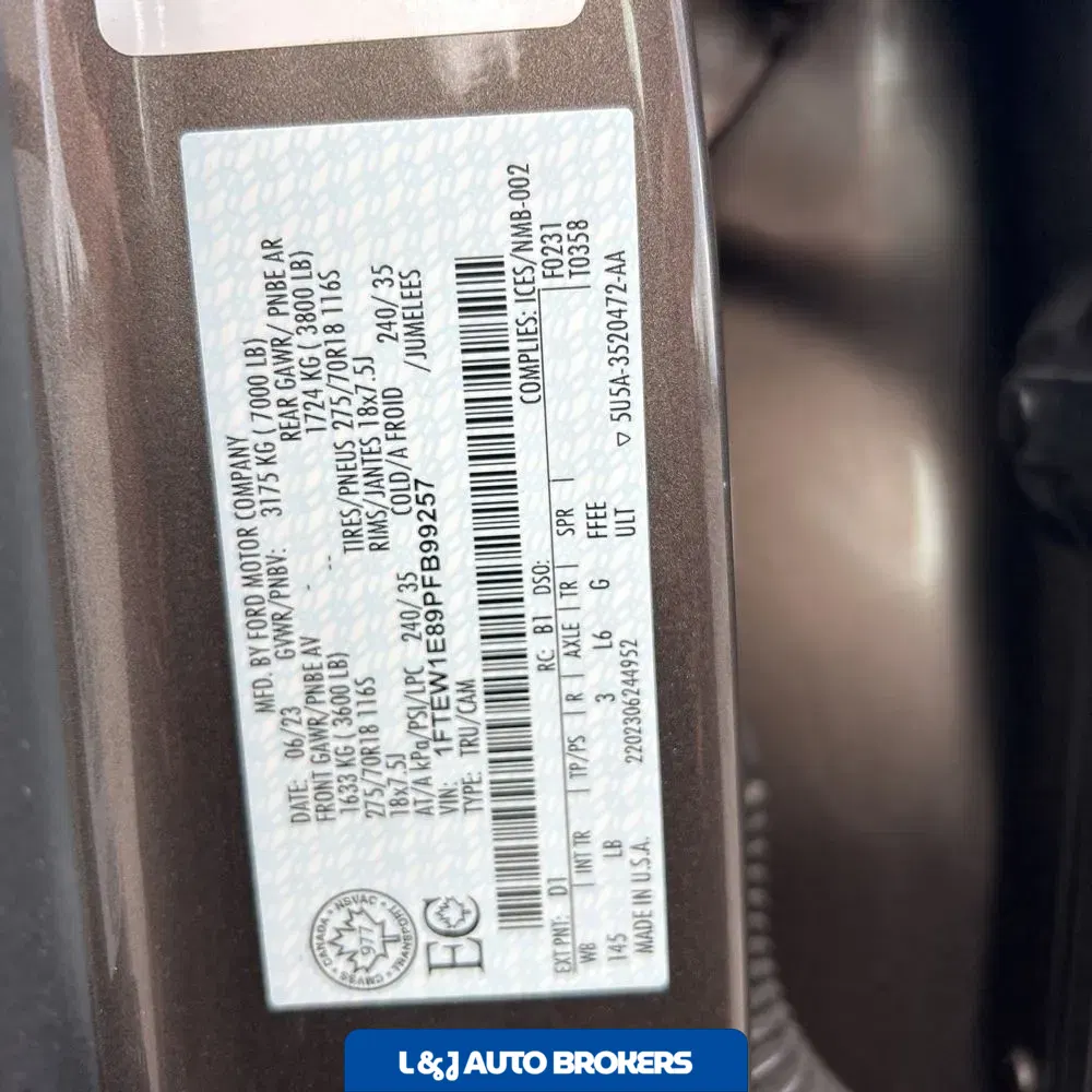 2023 Ford F150 Tremor