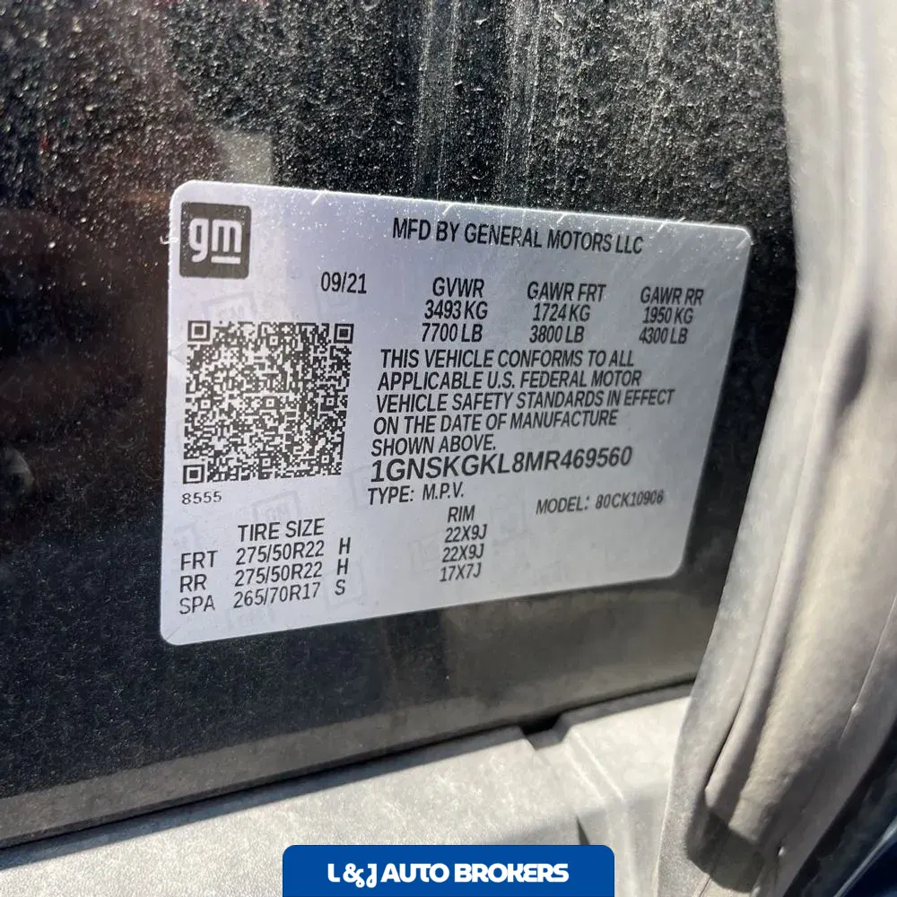 2021 Chevrolet Suburban High Country