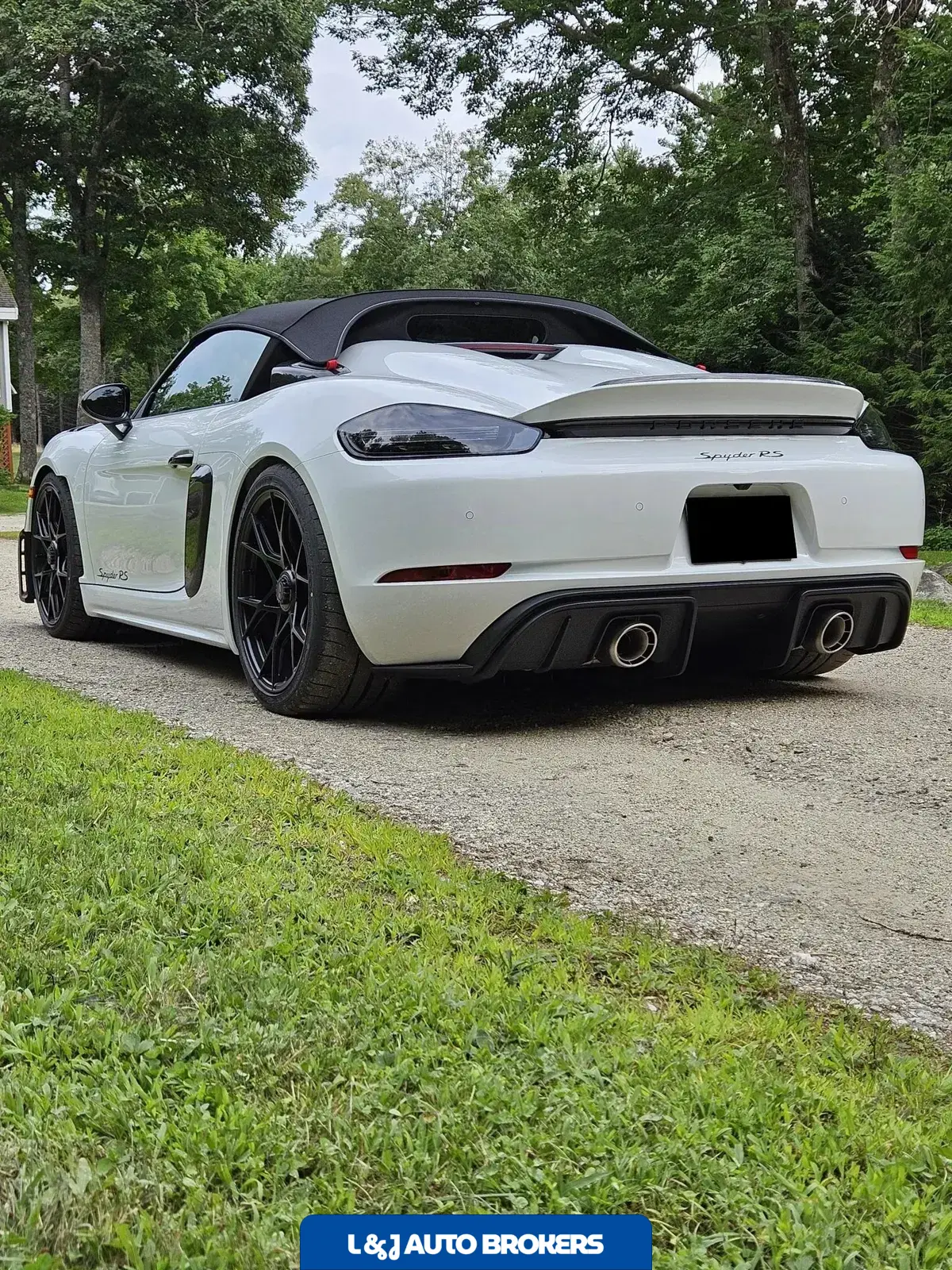 2024 Porsche 718 Spyder RS Weissach