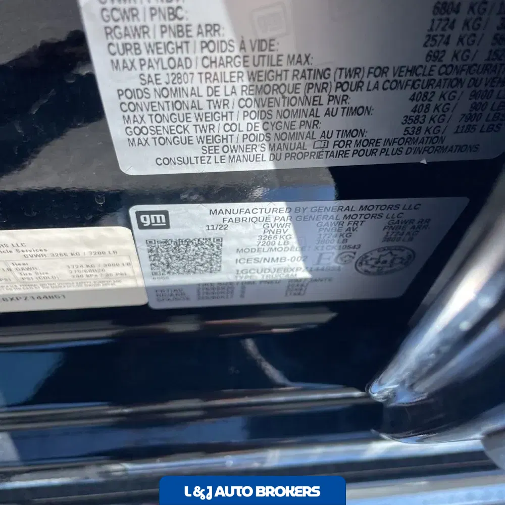 2023 Chevrolet Silverado 1500 High Country