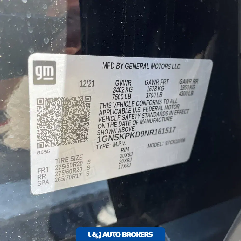 2022 Chevrolet Tahoe Z71