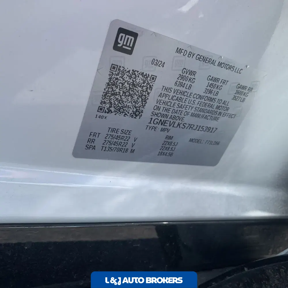 2024 Chevrolet Traverse RS